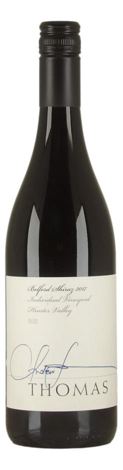 Andrew Thomas Belford Shiraz 2017 (1x 750mL), Hunter Valley, NSW.