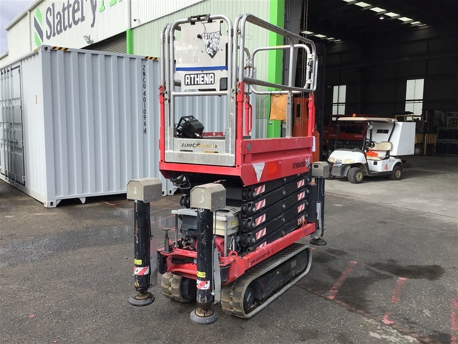 <p>2017 Athena 850HE Scissor Lift</p>