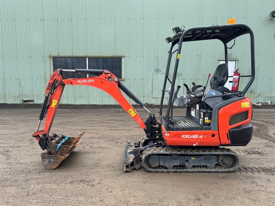 Kubota KX018-4 Mini Excavator