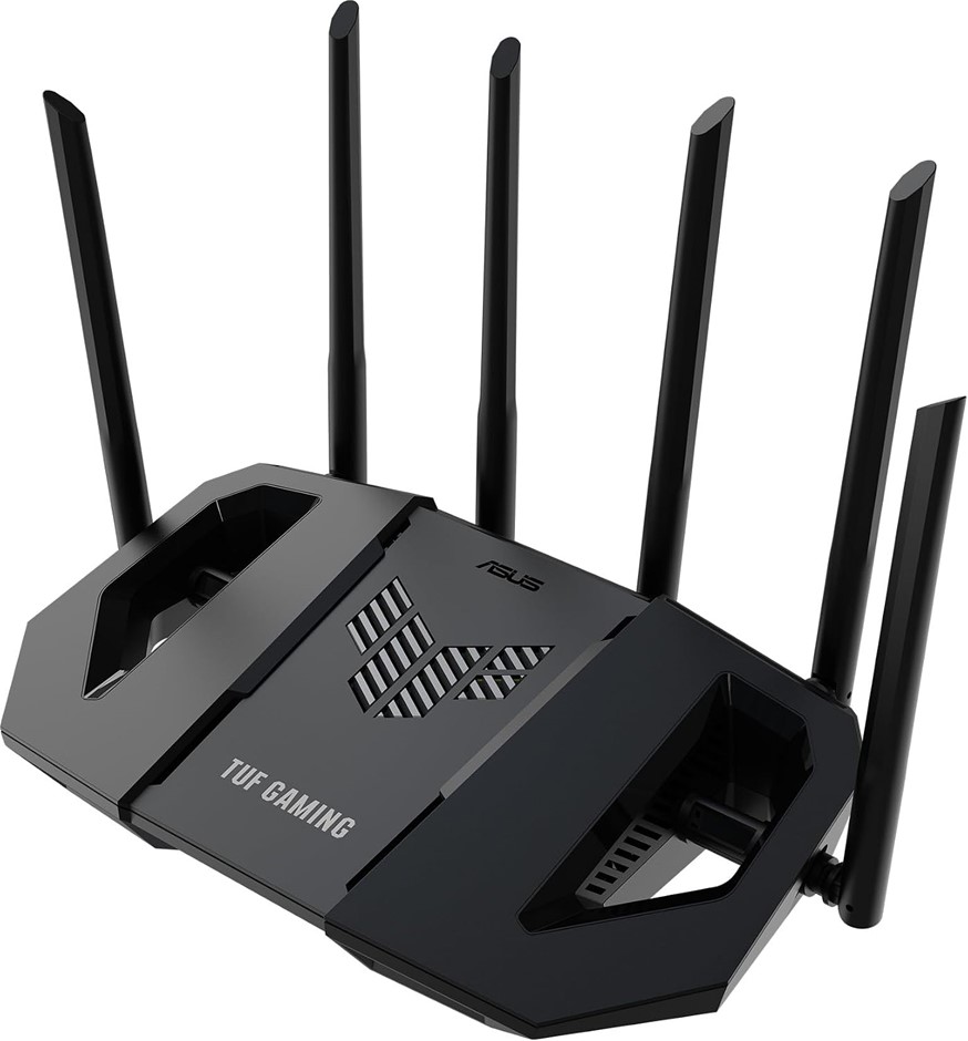 ASUS TUF Gaming BE6500 Dual Band WiFi Router, WiFi 7 802.11be, up to 2500 s