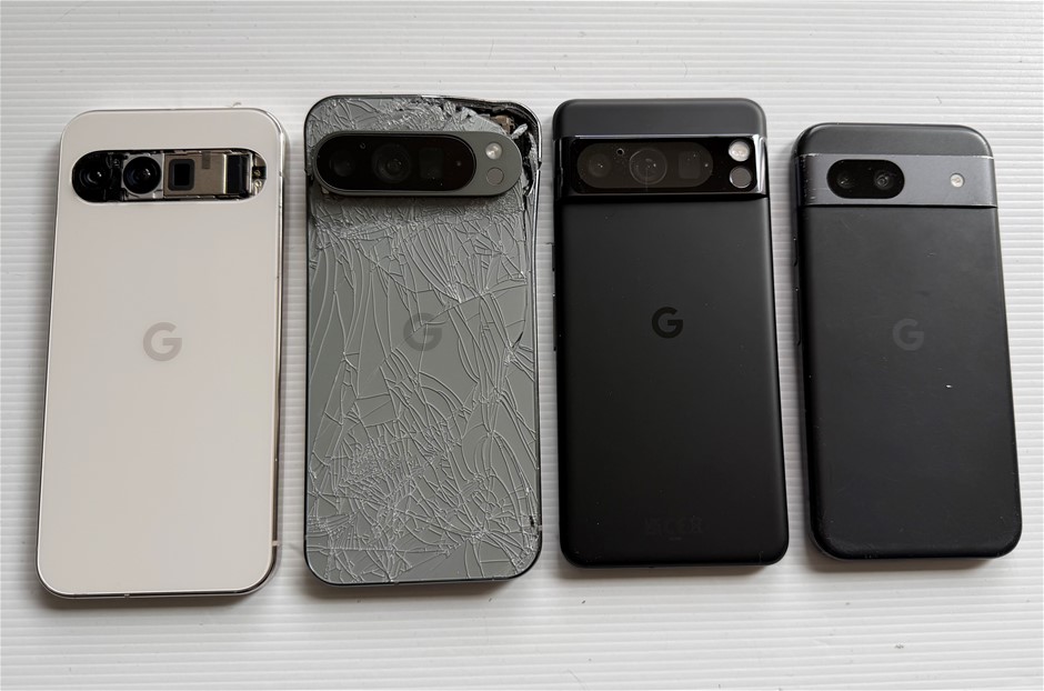 Google Pixel 9 Pro XL 256Gb / 8 Pro 512Gb / 8a - For Parts (Lot of 4)