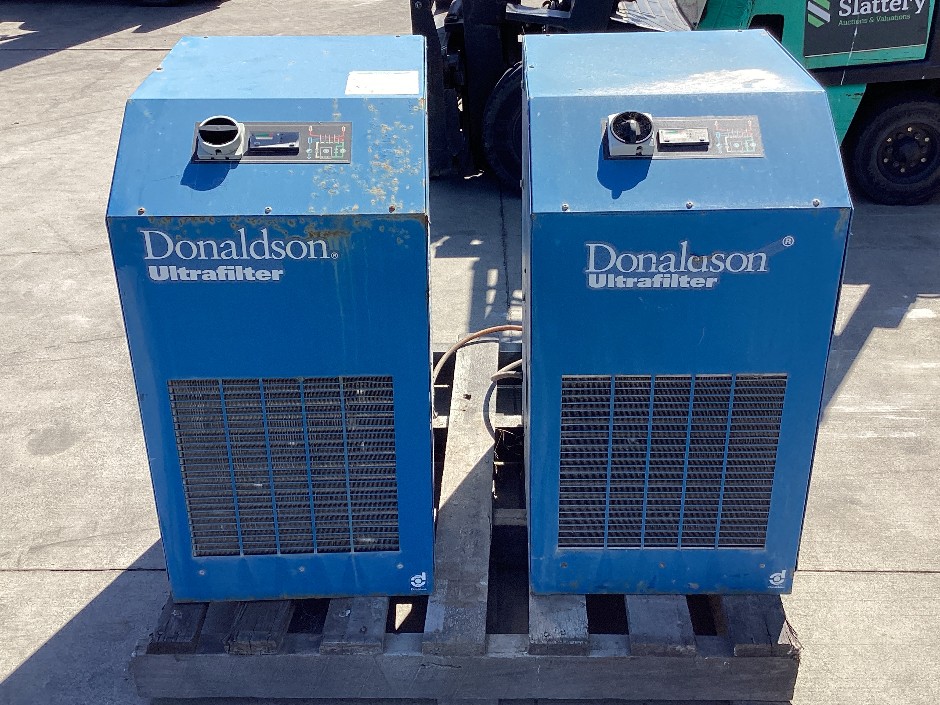 <p>Donaldson Ultrafilter Buran Refrigeration Compressed Air Dryers x 2</p>