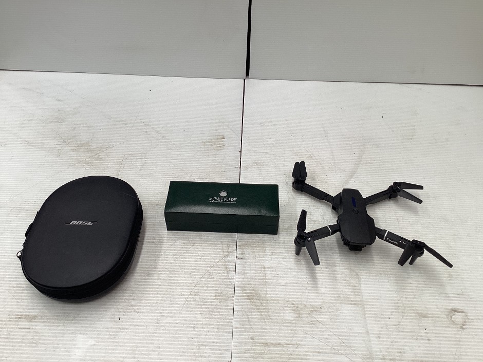 Bose Headphone Carry Case, Drone, Fountain Pen