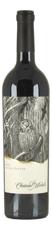 Chateau Ste Michelle Artist Series Bordeaux Blend 2017 (1x 750mL), USA.