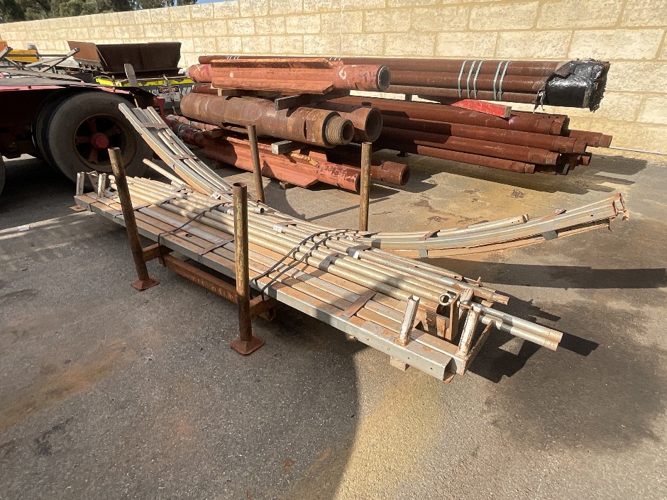 Crate of Dome Shelter Posts