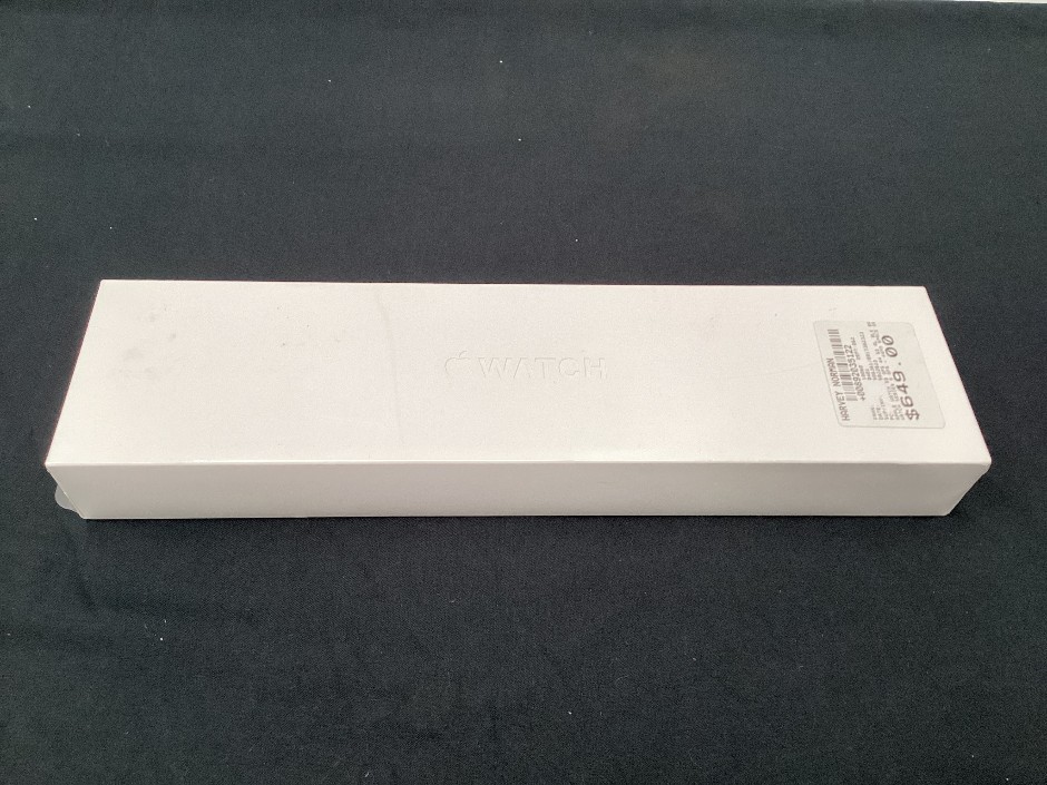 Apple Watch Series 6 44mm Space Grey Aluminium Black Sport Band GPS Smartwatch
