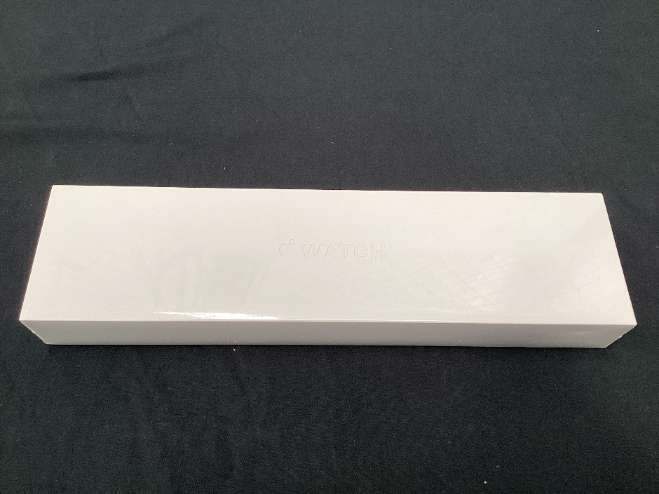 Apple Watch Series 6 44mm Space Grey Aluminium Black Sport Band Cellular