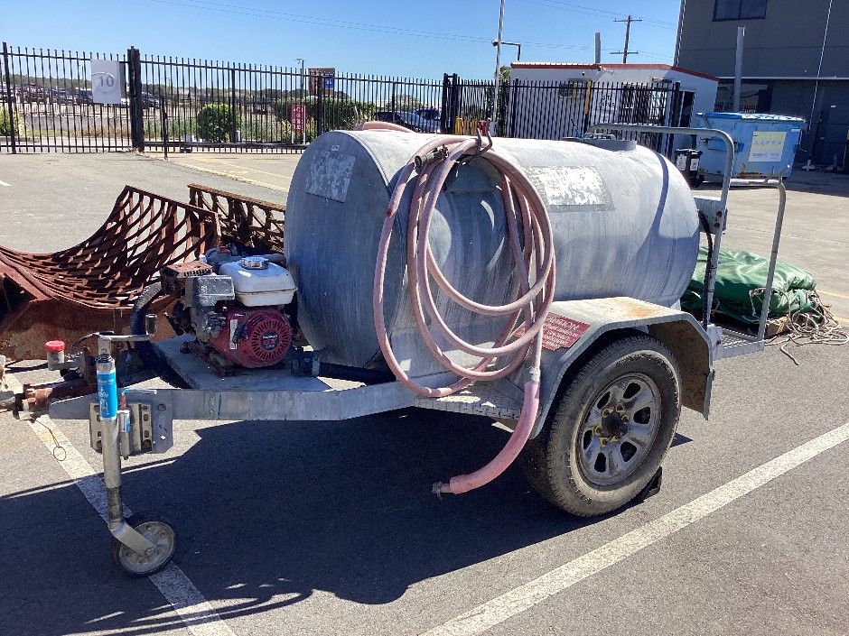 Furphy Water Cart Single Axle Trailer