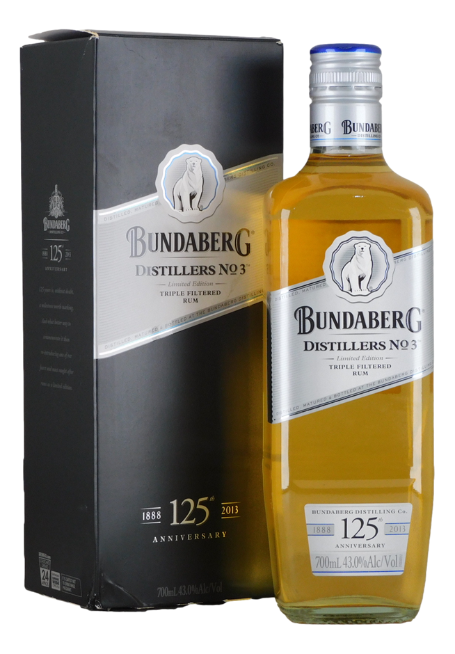 Bundaberg Rum Distillers No.3 125 Anniversary Box (1x 700mL).