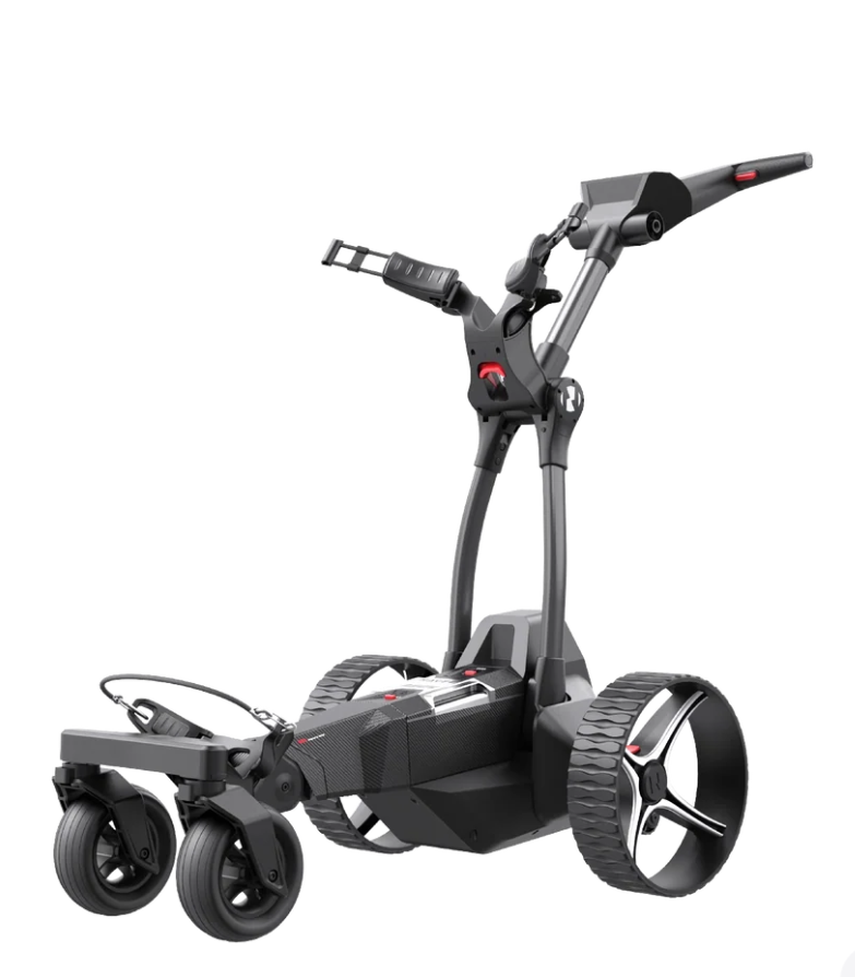 NAVEE Electric Golf Push Cart Birdie 3X. NB: Missing Remote, Not Boxed.