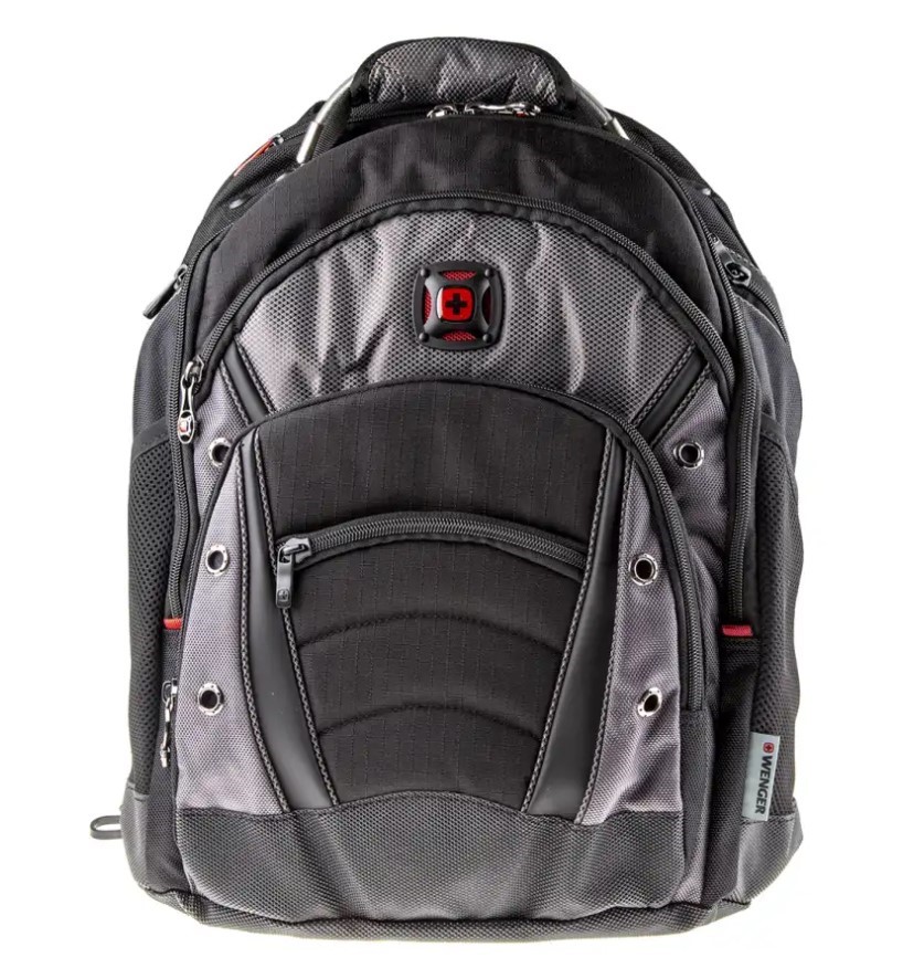 WENGER Synergy 15.4 in Backpack, Grey.