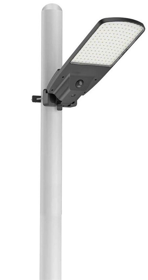 SOL-R BRITE Solar Street Light, Motion Activated, 5000 Lumens, Metal Constr