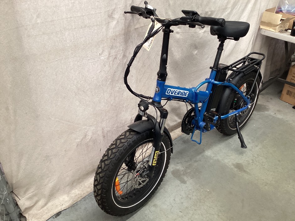 Overide Folding Fat-Tyre Electric Bicycle