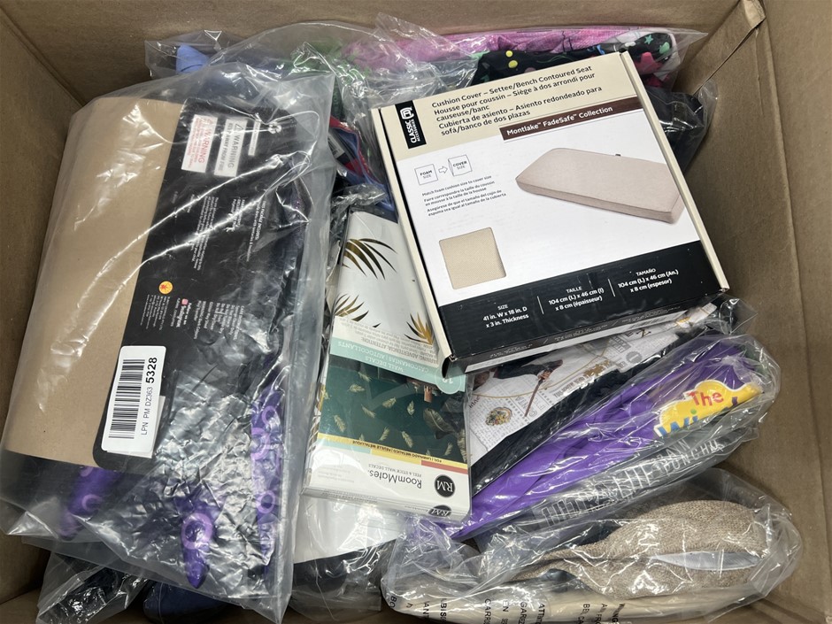Assorted Box Of homeware. NB: Photo as is. Some Not in Original Packaging,