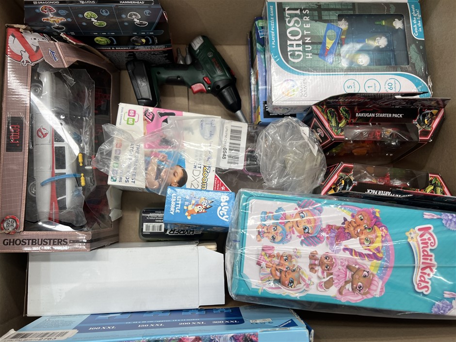 13 x Assorted Kids Toys. NB: Photo as is. Some Not in Original Packaging, S