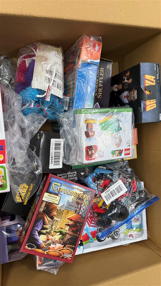 Assorted Box of Childrens Toys/Items.  NB: Items may not be in original pac