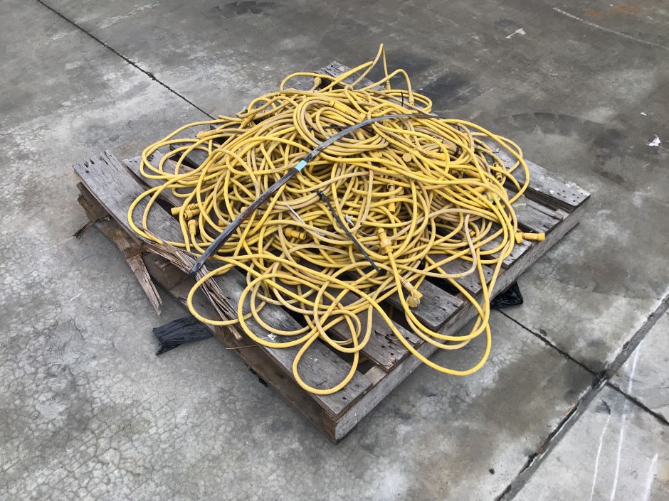 Quantity Of Various Length Electrical Cables.