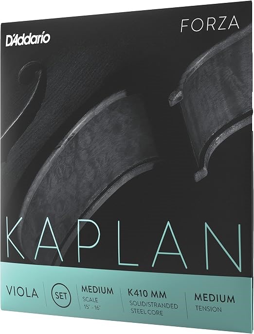 D'Addario Kaplan Forza Viola Strings - Full Set - K410 MM - Viola Strings -