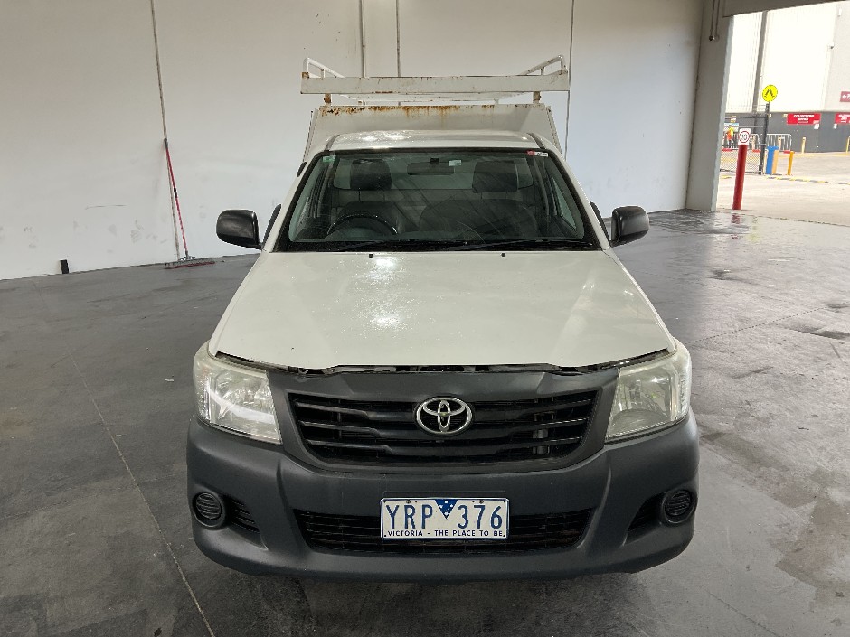 2011 Toyota Hilux Workmate Petrol Cab Chassis Ute