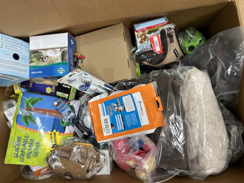 Assorted Pet Products. NB: Photo as is. Some Not in Original Packaging, Som