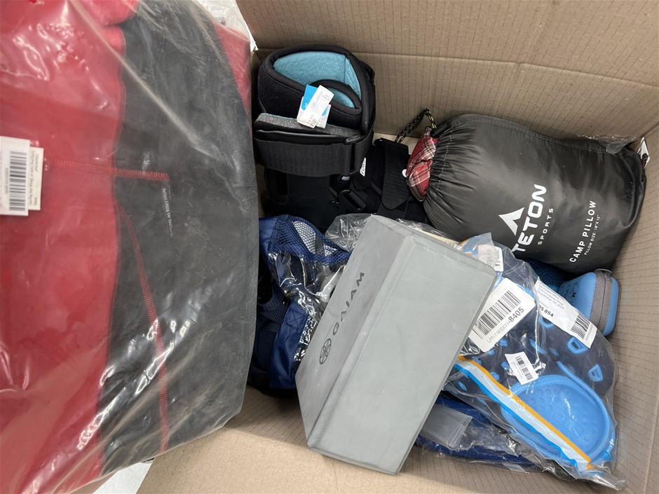 7 x Assorted Sport Products. NB: Photo as is. Some Not in Original Packagin