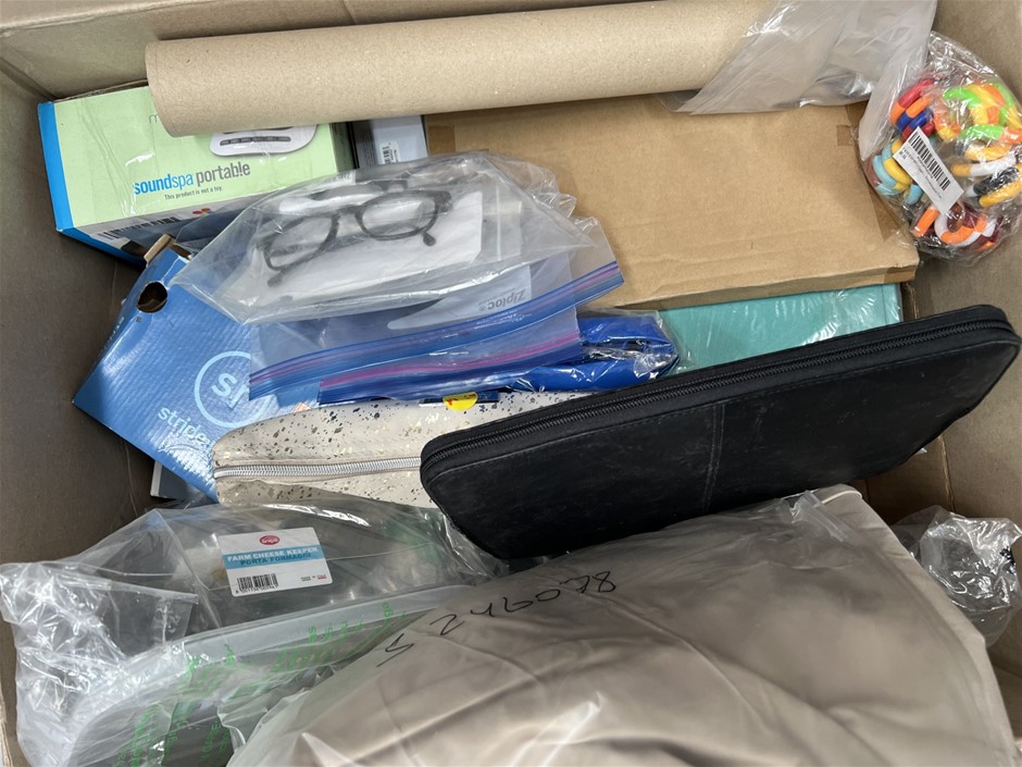 Assorted Home Products. NB: Photo as is. Some Not in Original Packaging, So