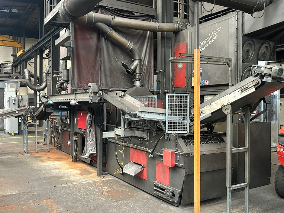 2005 Rosler RDGE 800-4Shot Blaster