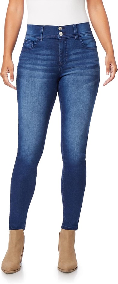 ANGELS FOREVER YOUNG Women's Curvy Skinny Jeans, Size 10/30, Orchard, AFM01
