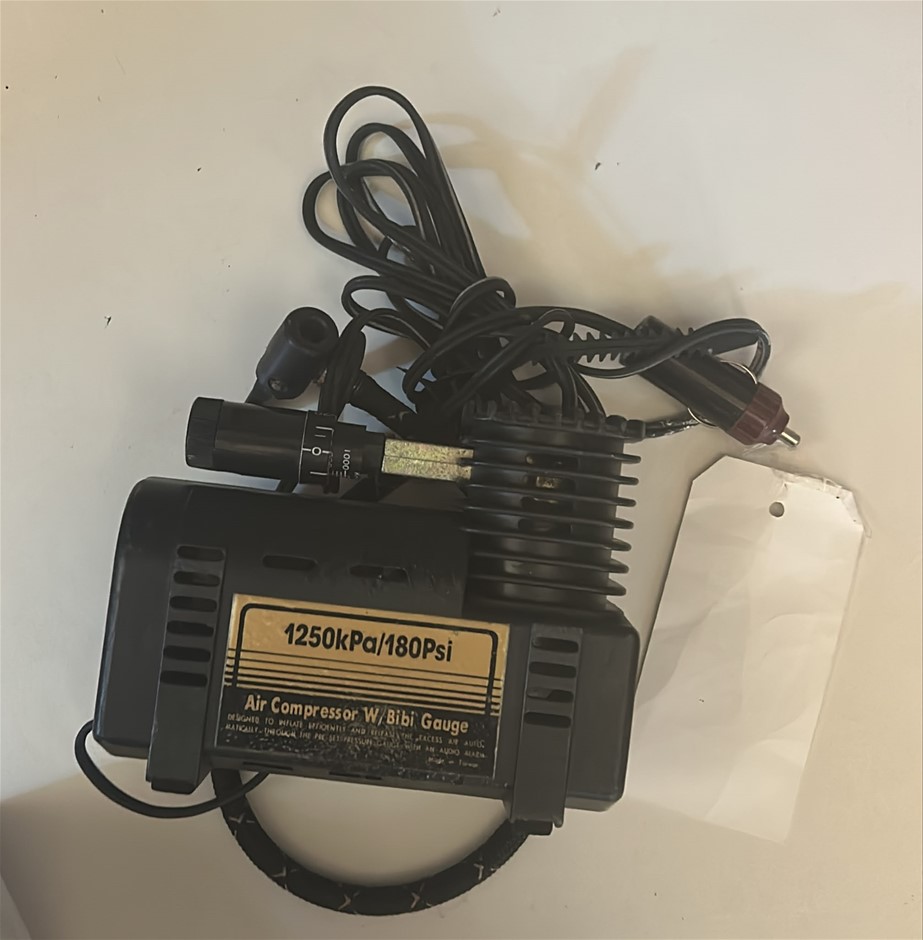 180PSI Air Compressor W, Bibi Gauge