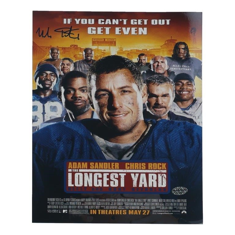 THE LONGEST YARD SIGNED BY 'BRUCIE'-NICK TURTURRO