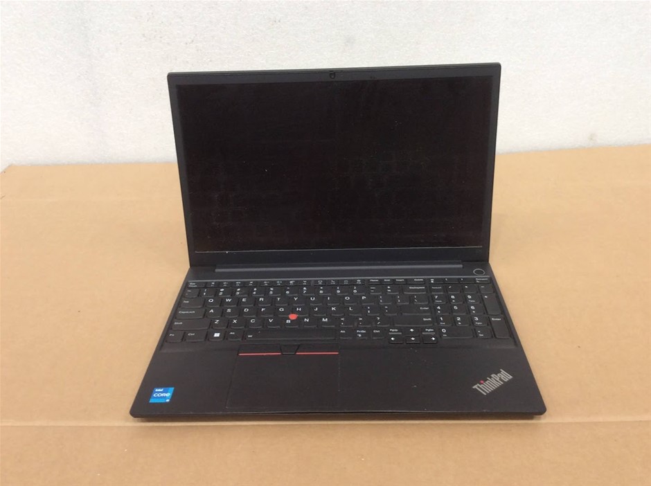 LENOVO THINKPAD E15 Laptop I5-1XGEN NO RAM&HDD Black