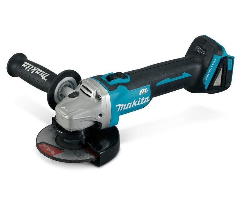 MAKITA 18V LXT Brushless 125mm Angle Grinder with Slide Switch - Skin Only.