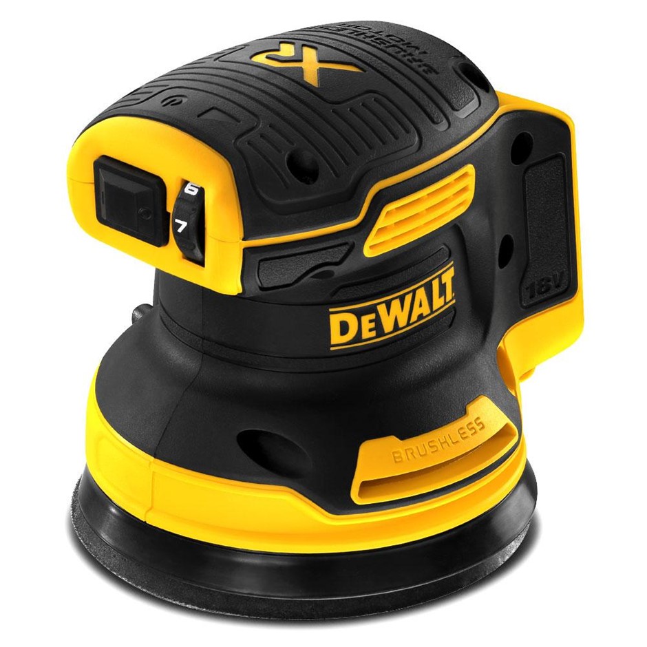 3 x DeWALT 18V XR Li-ion Cordless Brushless 125mm (5") Random Orbital Sande