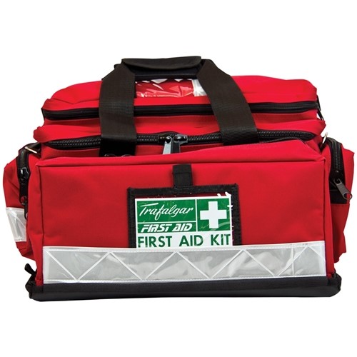 TRAFALGAR Level 2 Softpack Portable Workplace First Aid Kit with multi pock