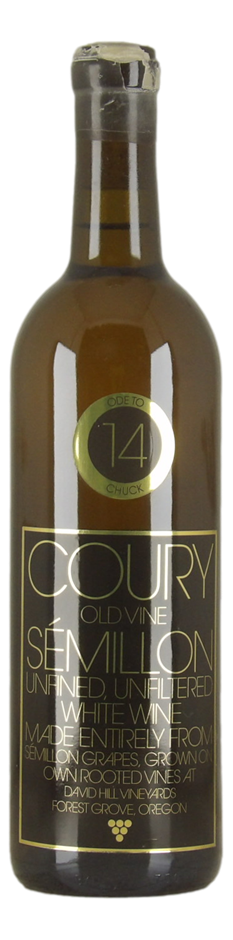 Golden Cluster Coury Old Vine Semillon 2014 (1x 750mL), Oregon.