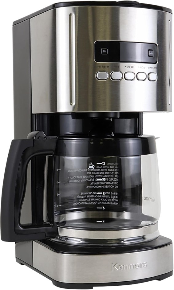 KENMORE 12 Cup Drip Coffee Maker - 1.8L
