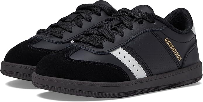 SKECHERS Boy's Zinger Street Sneaker, EU35/US3, Black/White, 405730L. Buye
