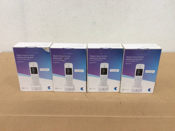 Telstra TVC-A Voice Control Additional Handset - New (Lot of 4)