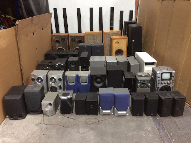 JBL/Logitech Mixed Brand and Model Speaker Systems