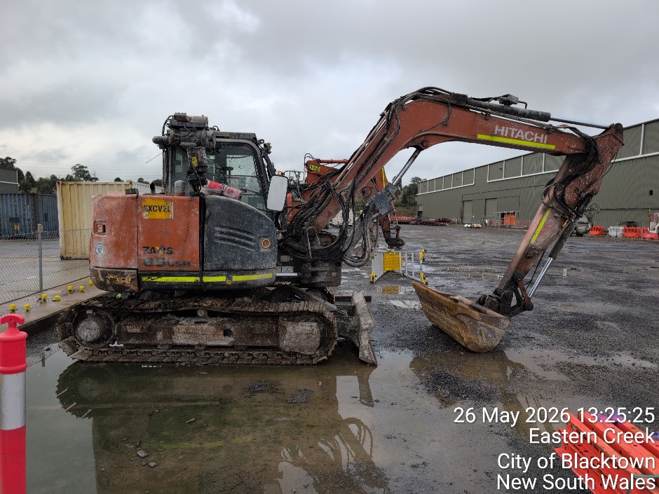 2023 Hitachi ZX85USB-5 Excavator (Site ID: EXCV20)
