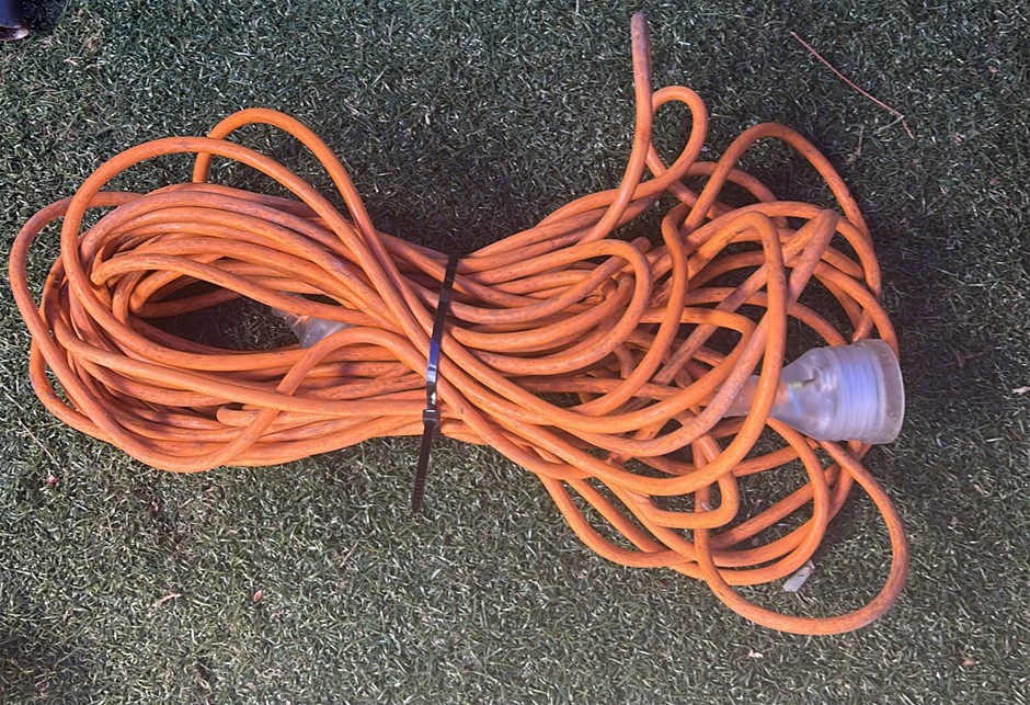 Orange Heavy-Duty Extension Cord