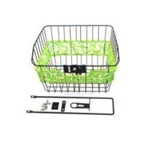 Velogear Mount Supplied Basket with All Fittings Front Fixed, 36 cm x 30 cm