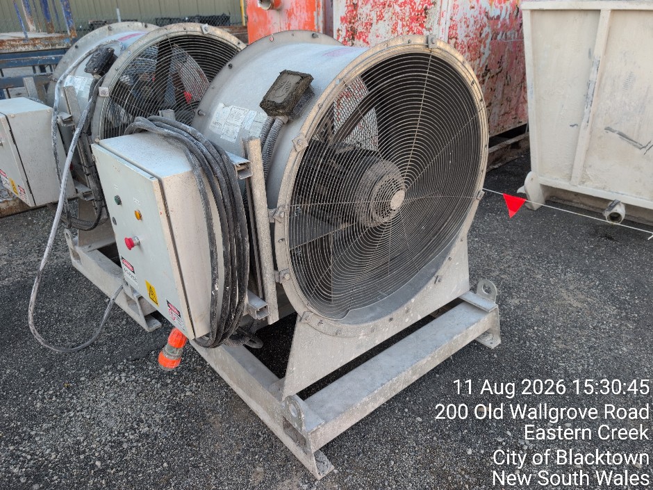 <p>SMALL AXIAL VENTILATION FAN (Site ID: 266)</p>
