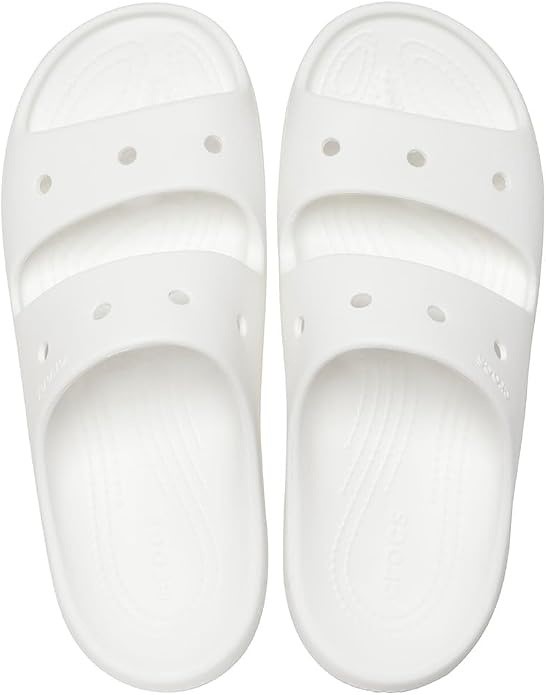 CROCS Classic II Sandal Unisex-Adult Clog, White, Size 37/38 EU
