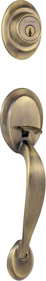 Kwikset 687DA Lip 5 RCAL RCS 96870-081 Dakota Single Cylinder Exterior Hand
