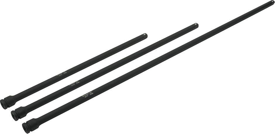 Titan 42173 3-Piece 1/2-Inch Drive Extra Long Impact Extension Set, Include