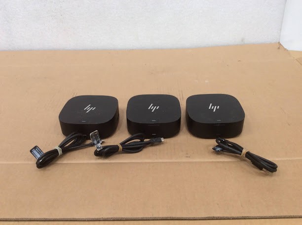 HP HSN-IX02 USB-C Dock G5&USB-C/A Universal Dock G2 Docking (Lot of 3)