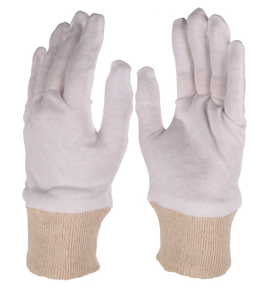 60 x Pair Ladies Cotton Work Gloves, Size S To M.