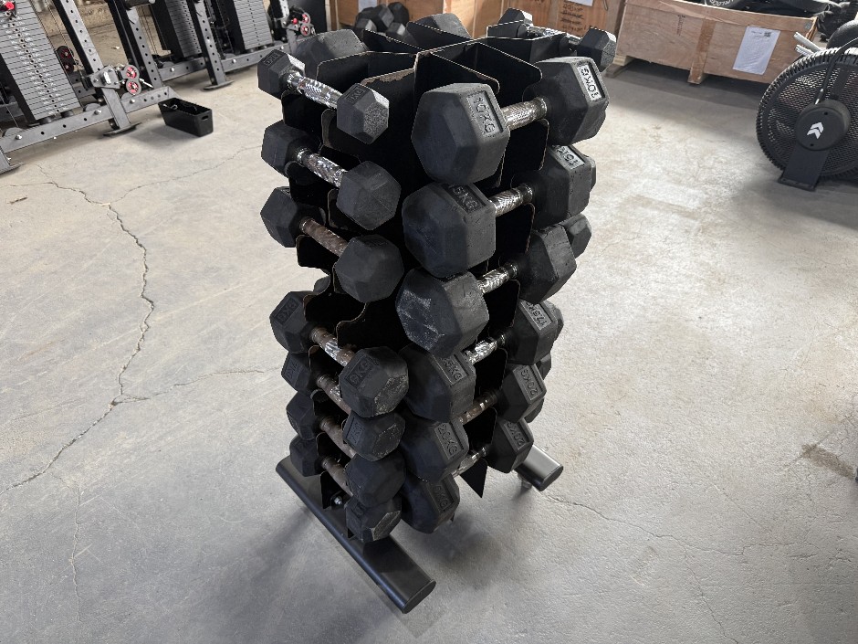 Dumbbell Weight Set And Mobile Holder