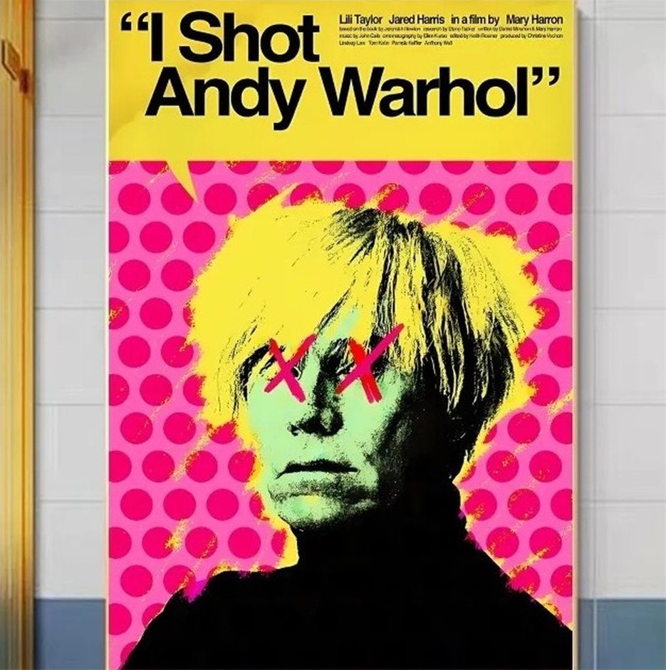 Andy Warhol (after) 1966 " I SHOT ANDY WARHOL" Poster Print.